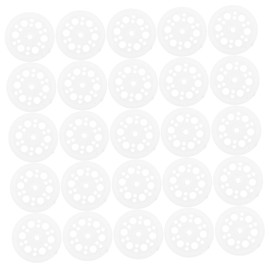 ABOOFAN 100pcs Plastic Insulation Washer for Secure Foam Fixing Reliable Load Plastic Washers for Board Installation Soundproofing Thermal Insulation Panels