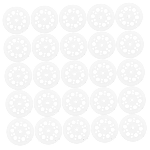 ABOOFAN 100pcs Plastic Insulation Washer for Secure Foam Fixing Reliable