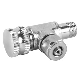 Laroal Aquarium Flow Control Aquarium Air CO2 Needle Check Valve Stainless Steel Micro Dosing Valve Needle Bubble Counter Aquarium Accessories