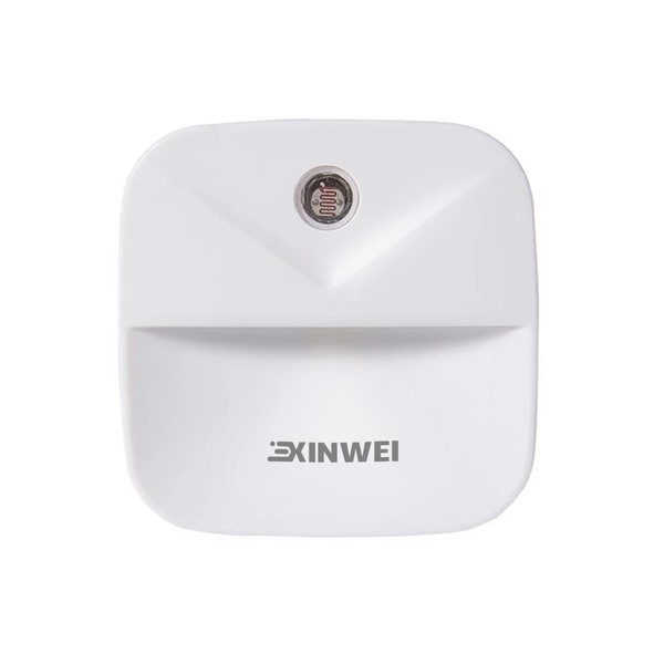 XINWEI Smart Auto-Dimming Square LED Night Light with V-Groove Design,