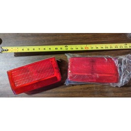 Wesbar Lot Of 2 Universal 8" Truck Trailer Wagon Rear Stop Turn Tail Brake Light 12V