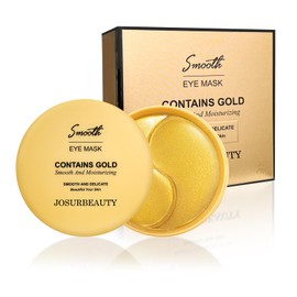 JOSURBEAUTY 24k Gold Under Eye Patches–60 Pcs, Infused with Collagen, and Hyaluronic Acid to Dark Circles and Puffiness for a Revitalized Appearance- mighty patch pimple patches for face