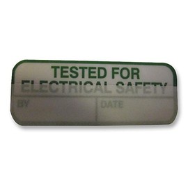 Etikett, getestet für elektrische Sicherheit, PK108, vorgedruckte Etiketten, 108 Stück – 7827644