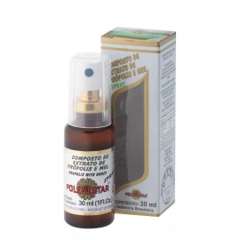 Polenectar 5 Bottles of Brazilian Propolis Polenectar Extract Bee Honey Spray (30ml)
