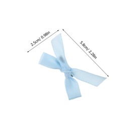 SAFIGLE 40pcs Cute Mini Bowknot Ribbon Barrettes for Girls Soft Alligator Hair Clips Comfortable Hair Accessories for Teens and Women