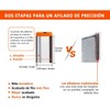 SHARPAL 129N Afilador de cuchillas multiusos para herramientas de jardín