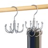 OMHOMETY Belt Hanger, 2 Pack Rotatable Belt Organizer for Closet,