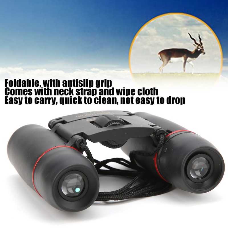 Portable Mini 30x60 Zoom Folding Binoculars Telescope 126m/1000m Binocular for
