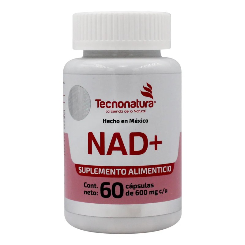 Nad Resveratrol 60 Cpsulas Kit Tecnonatura Antioxidante Sin Sabor