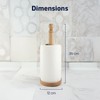 Kitchen Towel Holder Wooden | Free Standing Kitchen Roll Holder