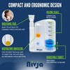 NIVJA Deep Breathing Lung Exerciser, One ball Incentive Spirometer, Breathing