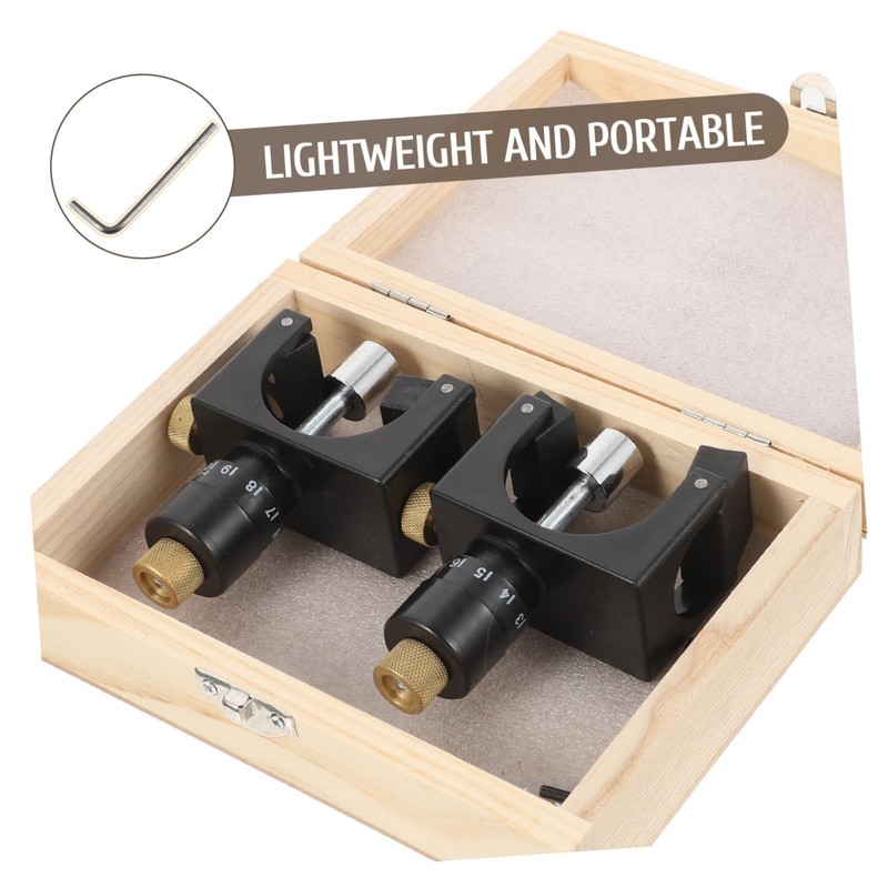 SHINEOFI 1 Set Precision Woodworking Tool Planer Cutter Aligner with