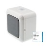 Huber Motion, 180° motion detector, white, fitted, concealed, energy efficient,