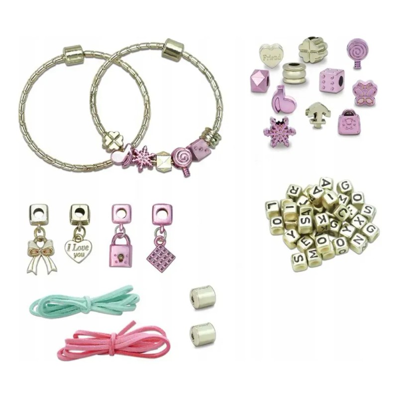 Joyland - Set Pulseras Cuentas Para Hacer Bricolaje Niñas Con