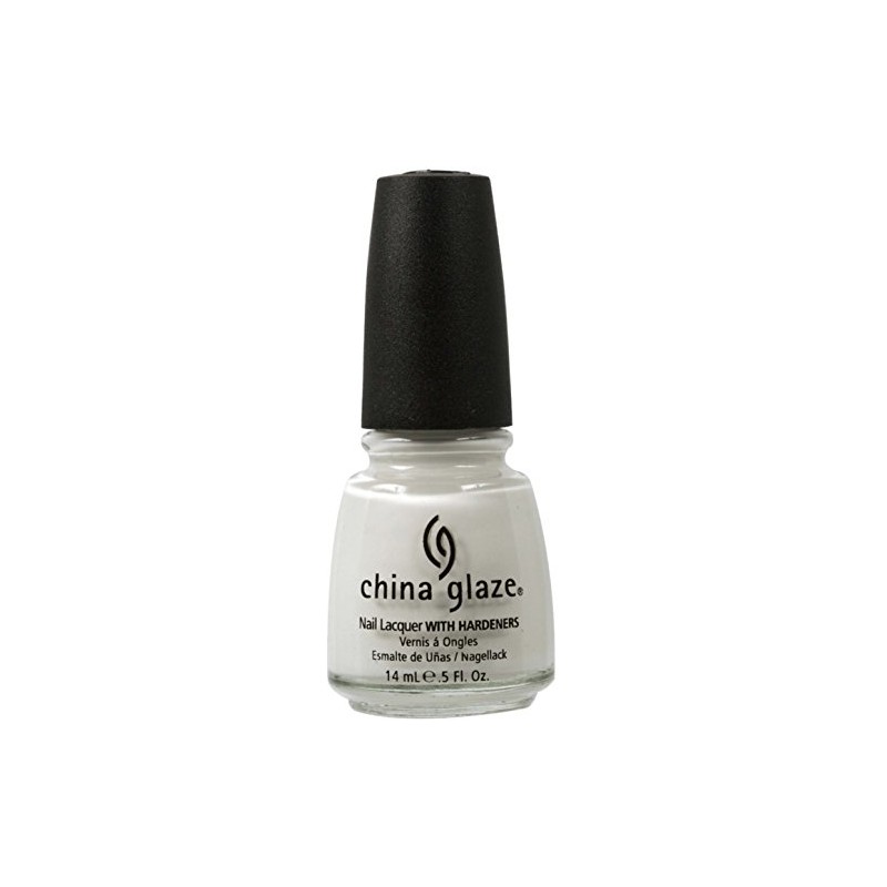 China Glaze Nail Polish, White on White 023