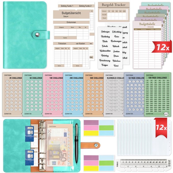 Budget Planner German Money Saving - Bug Planner Start Set