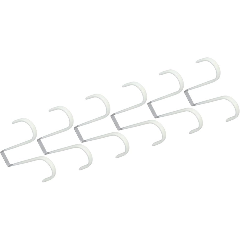 Ganchos para Puerta Doble Cara Yosoo Yosooxbakm30uv6 Juego de 6
