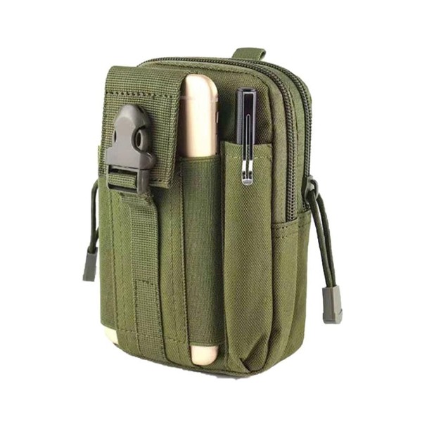 SCGEHA Tactical Pouch, Medical Pouch, Disaster Prevention, First Aid, Camping, Outdoors, Survival Game (Khaki)