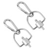 2pcs HVAC Safety Cap Keys Tool, Stainless Steel Vacuum Cap