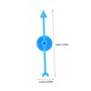 Gatuida 6pcs Magnetic Arrow Spinner Game Props Portable Plastic Pointers