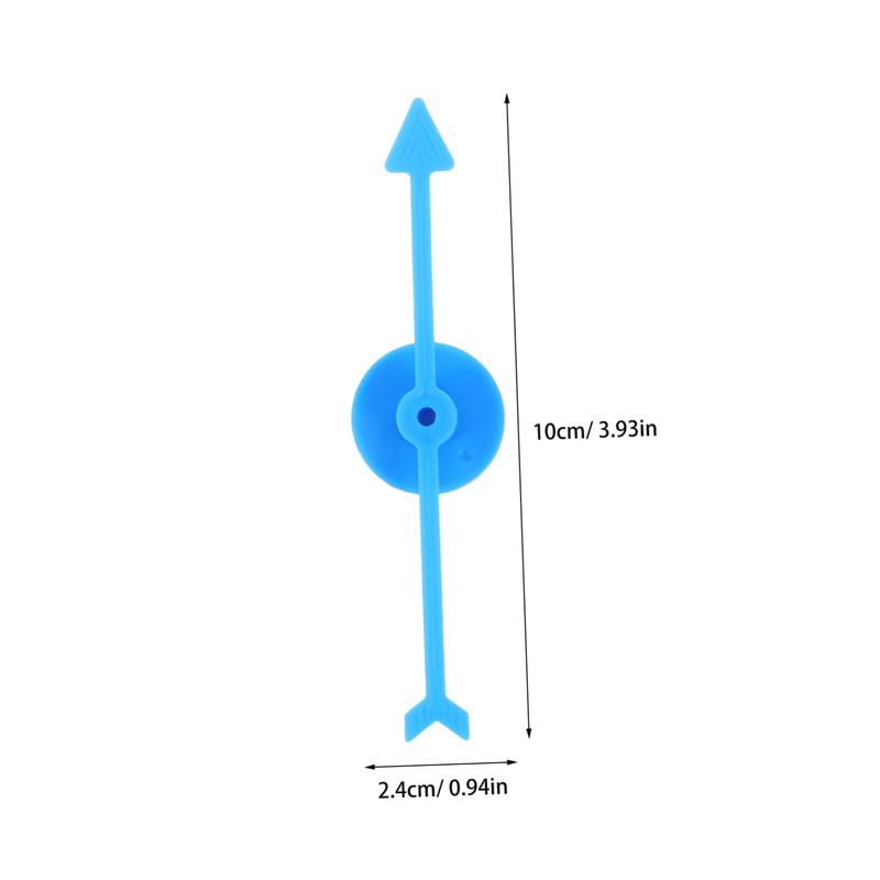 Gatuida 6pcs Magnetic Arrow Spinner Game Props Portable Plastic Pointers