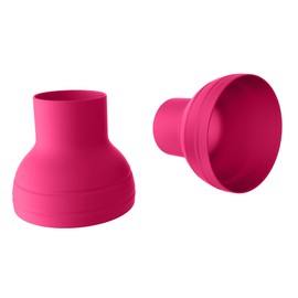 Great Call Athletics Pickleball Picker 2 Pack Ball Retriever Picker Upper Pickle Grabber Universal Suction Paddle Grip Carbon (Pink)