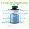 PRONAT | Levadura de Cerveza, Suplemento Alimenticio,con Calcio, Fósforo y