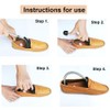 EchoDone 10 Pairs Plastic Shoe Tree Stretcher Shaper for Men