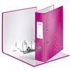 Leitz Lever Arch File, Metallic Pink, A4, 80mm Spine Width,