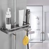 Hoomtaook Shower Caddy no Drilling Hanging Shower Shelves Shower Accessories