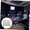 BIUDECO 12pcs Ktv Soundproof Panel 5cm Pyramid Acoustic Foam Noise