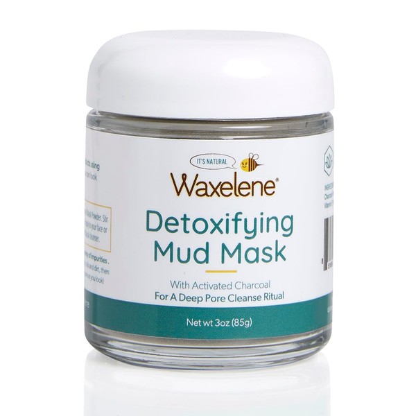 Waxelene Detoxifying Mud Mask, With Activated Carbon