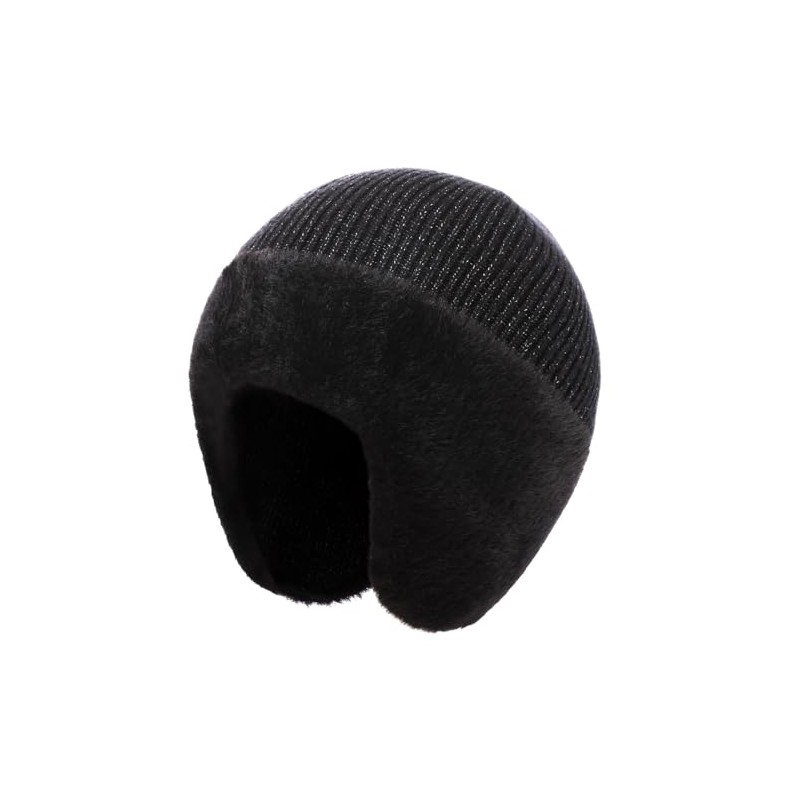 Oversize XL XXL Beanie with Earflap for Men Women Big