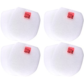 Dttery 4 Foam and Felt Filters Replacement for Shark IX140 IX141 IZ140 IZ162H IZ163H IZ362H IZ363HT IZ440H IZ462H IZ483H Rocket Pet Pro Vertex DuoClean PowerFins Cordless Stick Vacuum Part 617FJ140