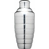 BarCraft Art Deco Cocktail Shaker with Recipes in Gift Box,