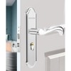 Stainless Steel Handle Door Lock Mechanical Magnetic Security Entry Lever
