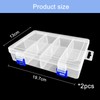 Gentpovth Universal Sorting Boxes, Pack of 2, 8 Grids, Practical