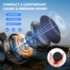 SUPERONE 4-in-1 Wearable Clip On Bluetooth Speaker,Wrist Wear, Magnetic