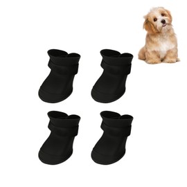 Botas y Zapatos Impermeables para Perros, Protectores de Patas para Invierno, Día de Nieve, Verano, Pavimento Caliente, Clima Lluvioso (M)