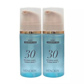 Menokin 메노킨 30초 퀵 버블 마스크 모이스트 95ml 2개 Menokin 30s Quick Bubble Mask Moist 95ml 2pcs