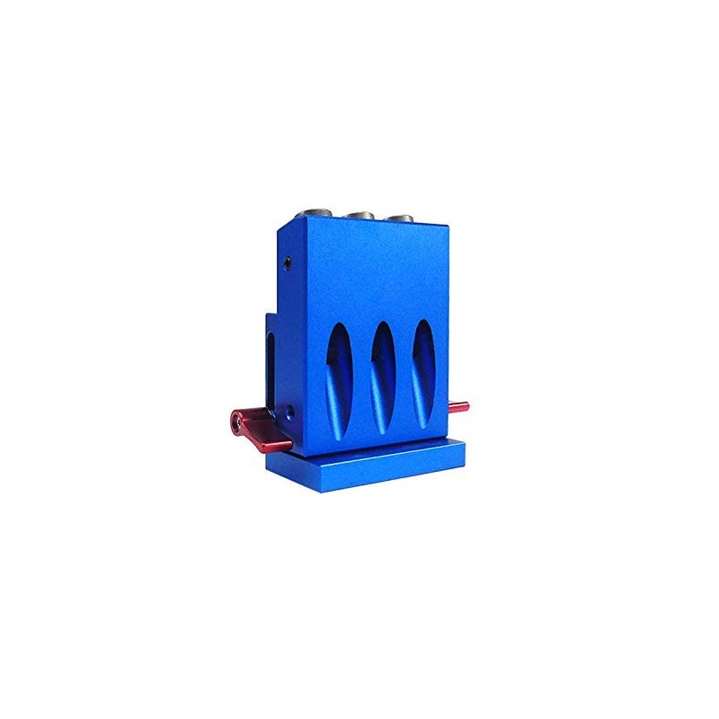 CarAngels Woodworking Pocket Hole Jig, Diagonal Hole Drilling Guide, Dowel