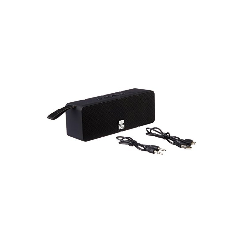Altec Lansing IMW140-AB Dual Motion Portable Bluetooth Speaker (Black), 2.36