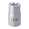 PROXXON E-Type Torx Socket 1/2" E18 No. 83388