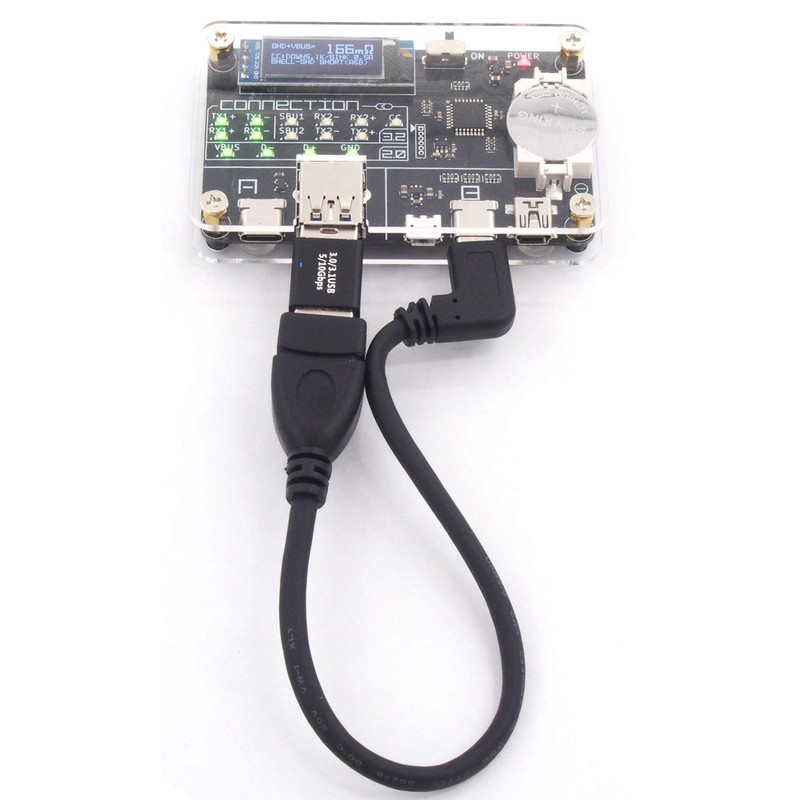 Audio Fan USB Male Male Connector USB3.1 Gen2 (USB 3.2