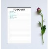 Nokingo To Do List Notepad - 5.5"x8.2", 50 Sheets, To