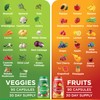 Superfood 180 Fruit and 180 Veggie Capsules - Whole Food
