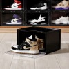 Case Foldable Shoe Box Clear Storage Case Sneaker Container Organizer