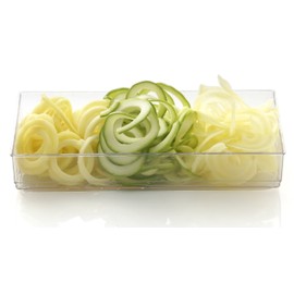 Container and Lid for Brieftons Horizontal Spiralizers