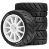 Chanjorlin 1/10 RC On Road Racing Tires and Wheels 12mm