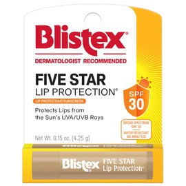 Blistex Five Star Lip Protection, .15 Ounce